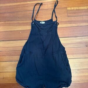 Free People Black Romper